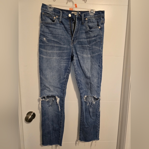 Madewell The High Rise Slim Boyjean Women's 27W 25L - Picture 1 of 5